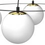 Luminex Ballo lampa wisząca 4x15 W czarna 5673 zdj.3