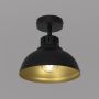 Luminex Sven lampa podsufitowa 1x60W czarny/złoty 9115 zdj.4