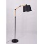 Lumina Deco Corsus lampa stojąca 1x40W czarno/kremowa LDF8305BK zdj.2