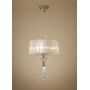 Mantra Tiffany lampa wisząca 3x20W/1x5W mosiądz antyczny/brązowa 3878 zdj.1