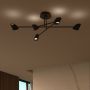 Mantra Capuccina lampa podsufitowa 44,5W LED czarna 7580 zdj.4