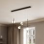 Mantra Cuba lampa wisząca 1x32 W biała-czarna-złota 7160 zdj.5