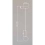 Mantra Cellar lampa wisząca 1x5 W biała-czarna 7634 zdj.2