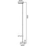 Mantra Nassau lampa stojąca 1x30 W czarna 8511 zdj.2