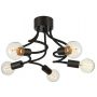 Markslöjd Medusa lampa podsufitowa 5x20 W czarna 107931 zdj.1