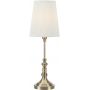 Markslöjd Noble lampa stołowa 1x40 W biała-mosiądz 108970 zdj.1
