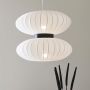Markslöjd Daburu lampa wisząca 2x40W biało/czarna 108113 zdj.4