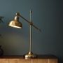 Markslöjd Grimstad lampa biurkowa 1x60W mosiądz 108116 zdj.5