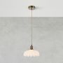 Markslöjd Kurage lampa wisząca 1x40 W biała-mosiądz 108857 zdj.4