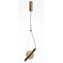 Maytoni Enigma lampa wisząca 1x5 W czarna-złota MOD150PL-L5BS3K zdj.1