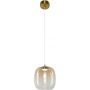 Milagro Vaso lampa wisząca 1x4 W złota-bursztynowa ML1402 zdj.1