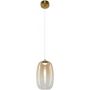 Milagro Vaso lampa wisząca 1x4 W złota-bursztynowa ML1405 zdj.1