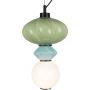 Milagro Ascoli lampa wisząca 1x8 W biała-zielona-niebieska ML1419 zdj.3