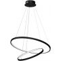 Milagro Hoop lampa wisząca 1x51 W czarna ML1542 zdj.1