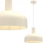 Milagro Visby lampa wisząca 1x60 W kremowa MLP1554 zdj.3