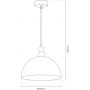 Milagro Bento lampa wisząca 1x15 W multikolor MLP1871 zdj.2
