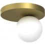 Milagro Bibione lampa podsufitowa 1x25W złoty/biały MLP8394 zdj.1