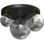 Milagro Reflex lampa podsufitowa 2x40W+1x60W czarny/złoty MLP8417 zdj.1
