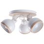 Milagro Oval White lampa podsufitowa 3x60W biała MLP8652 zdj.1
