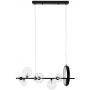 Moosee Alure Line lampa wisząca x5 W czarna-przezroczysta MSE010100285 zdj.1
