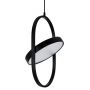 Moosee Spinner lampa wisząca 1x19 W czarna-mleczna MSE010100315 zdj.1