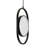 Moosee Spinner lampa wisząca 1x19 W czarna-mleczna MSE010100315 zdj.3