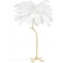 Moosee Tiffany lampa stojąca 5x40 W biała-złota MSE1501100417 zdj.1