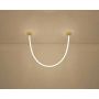 Moosee Lasso lampa wisząca 1x40 W biała-złota MSE1501100440 zdj.2