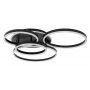 Moosee Rings lampa podsufitowa 66 W LED czarna MSE1501100505 zdj.1