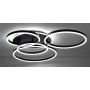 Moosee Rings lampa podsufitowa 66 W LED czarna MSE1501100505 zdj.3