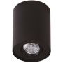 MaxLight Basic Round lampa podsufitowa 1x50W czarny mat C0068 zdj.1