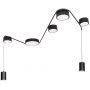 MaxLight Zumaia lampa podsufitowa 1x42 W czarna C0249 zdj.1