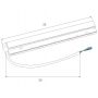 MaxLight Magnetic zasilacz szynowy 200 W czarny MA0005 zdj.2