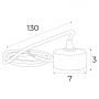 MaxLight Magnetic adapter czarny MA0010 zdj.2