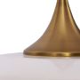 MaxLight Yama lampa wisząca 1x60W złota/szkło mleczne P0466 zdj.5