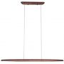 MaxLight Woody lampa wisząca 1x25 W dark wood P0598 zdj.1