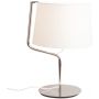 MaxLight Chicago lampa stołowa 1x100W biały/chrom T0030 zdj.1