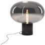 MaxLight Moonstone lampa stołowa 1x7 W czarna-przydymiona T0057 zdj.1