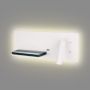 MaxLight Superior kinkiet 1x3W + 1x6W LED biały W0291L zdj.4
