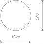 Nowodvorski Lighting Cameleon Snowball 120 klosz biały 10267 zdj.2