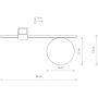 Nowodvorski Lighting Pik plafon 1x12 W biały-czarny 10299 zdj.2