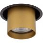 Nowodvorski Lighting Mono Slide lampa do zabudowy 1x10 W czarna-satynowy złoty 10800 zdj.1