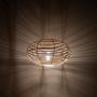 Nowodvorski Lighting Rattan lampa wisząca 1x25 W biała-drewno 11154 zdj.3