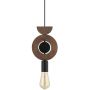 Nowodvorski Lighting Drops Wood lampa wisząca 1x25 W czarna-ciemne drewno 11176 zdj.3