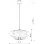 Nowodvorski Lighting Pumpkin lampa wisząca 1x10 W Silk gray 11251 zdj.2