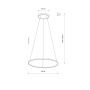 Nowodvorski Lighting Circolo Led lampa wisząca 1x21 W biała 11604 zdj.2
