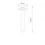 Nowodvorski Lighting Axion Led lampa stojąca zewnętrzna 1x8 W czarna 11938 zdj.2