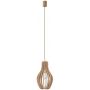 Nowodvorski Lighting Ika lampa wisząca 1x25 W drewno 4171 zdj.1