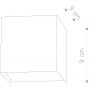 Nowodvorski Lighting Cube Graphite kinkiet 1x60W grafitowy 5272 zdj.2