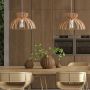 Nowodvorski Lighting Kymi C lampa wisząca 1x60W biały/drewno 10572 zdj.5